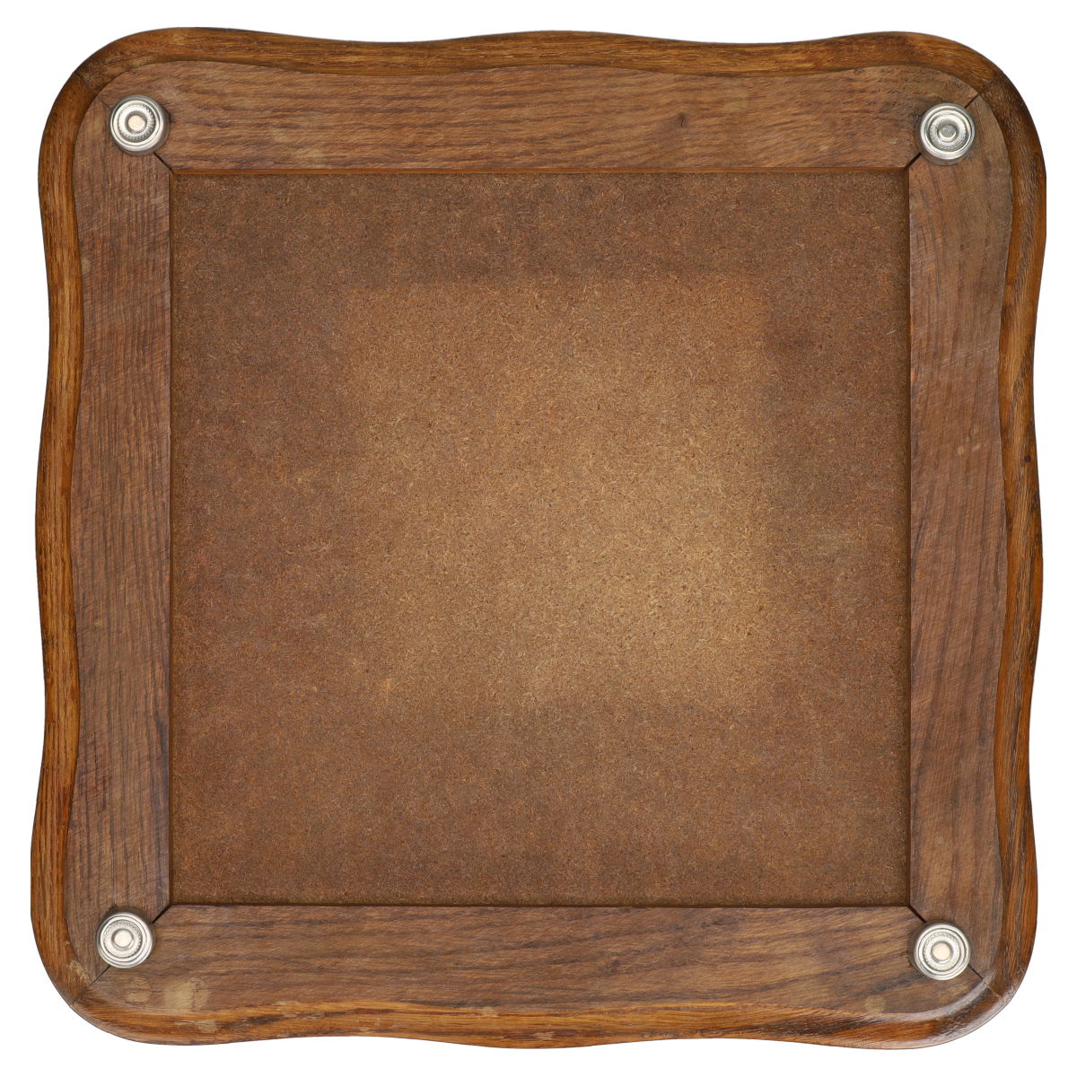 Topfuntersetzer Reiter im Dorf