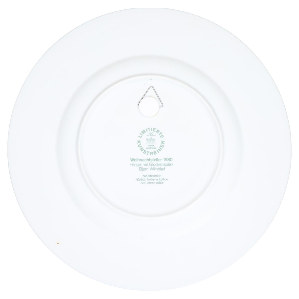 Weihnachten 1980 Engel mit Glockenspiel