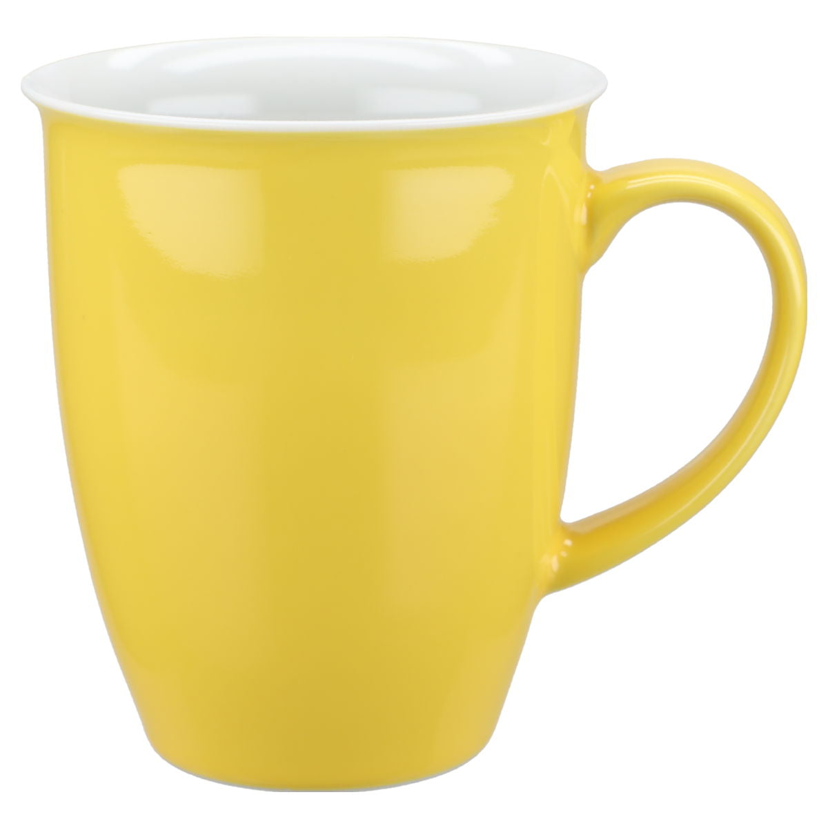 Kaffeebecher Zitronengelb