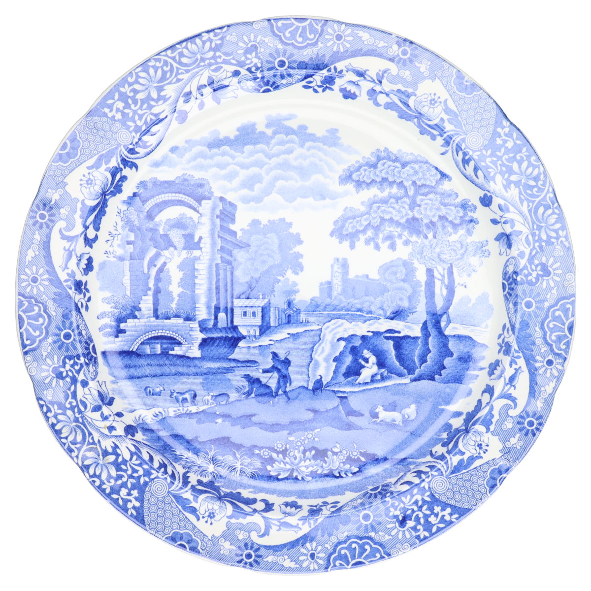 Spode Blue Italian Buffe-Teller Ø 30cm