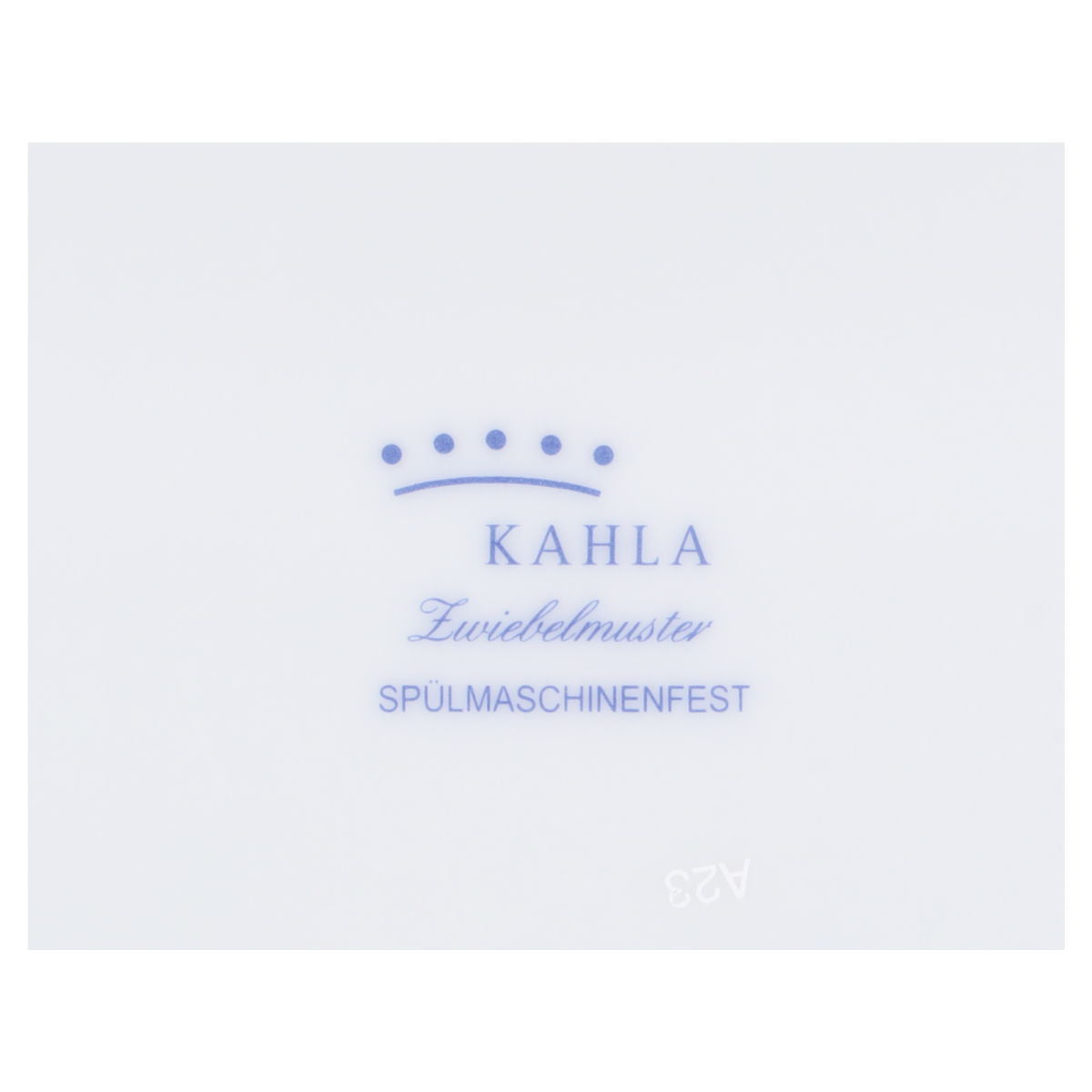 Untertasse für Kaffee gewellter Rand