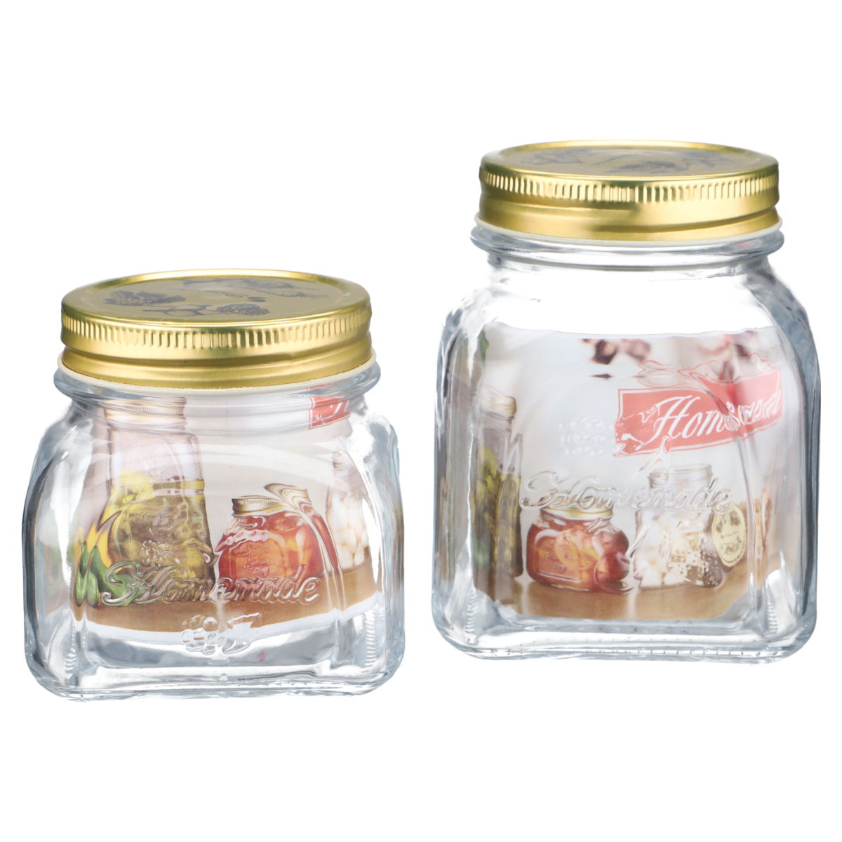 Vorratsgläser Einmachgläser 2er Set