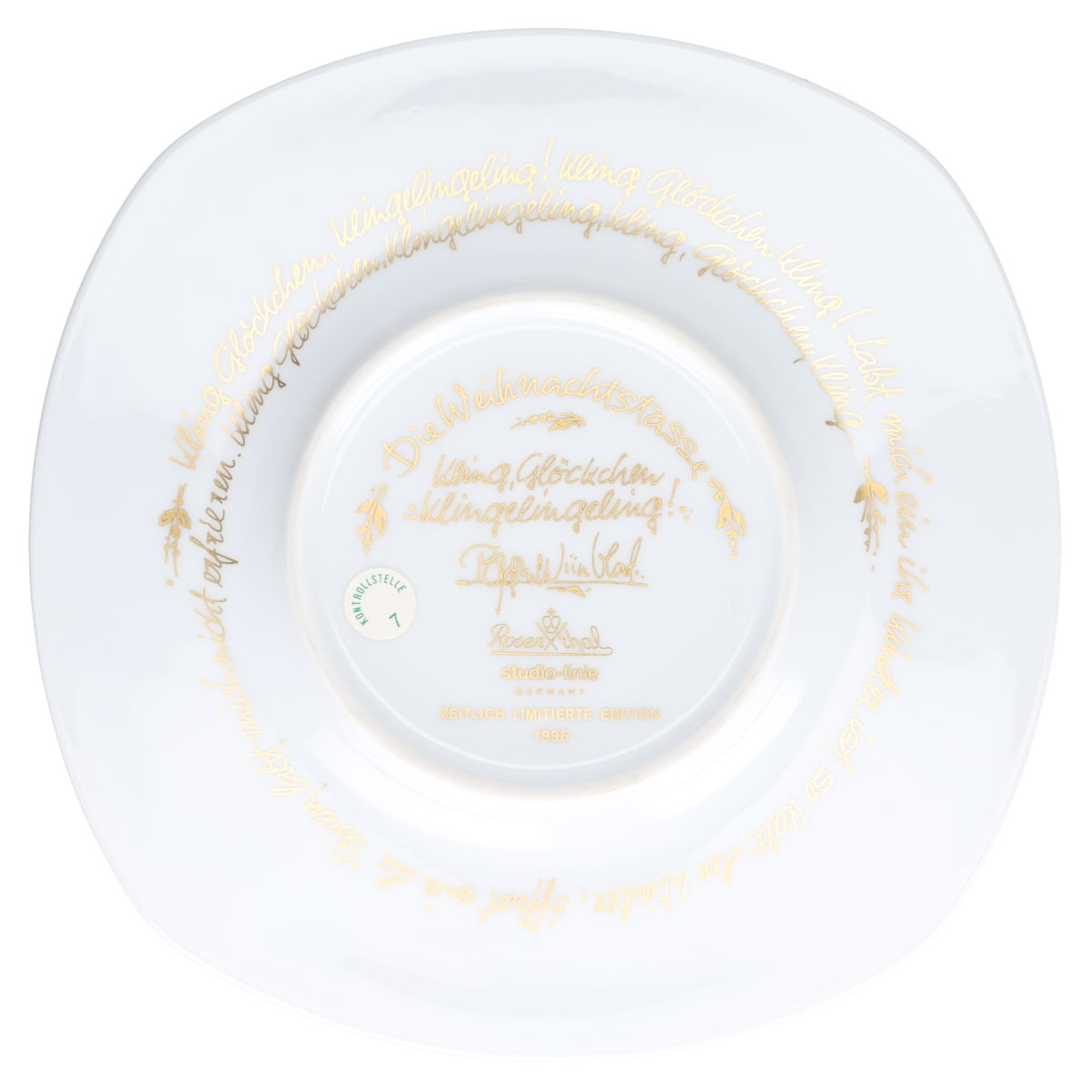 Kaffeetasse mit Untere 1996 - Kling Glöckchen, klingelingeling