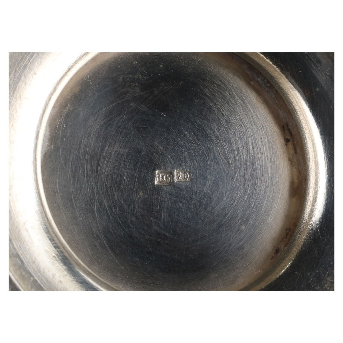 Bonbonniere versilbert