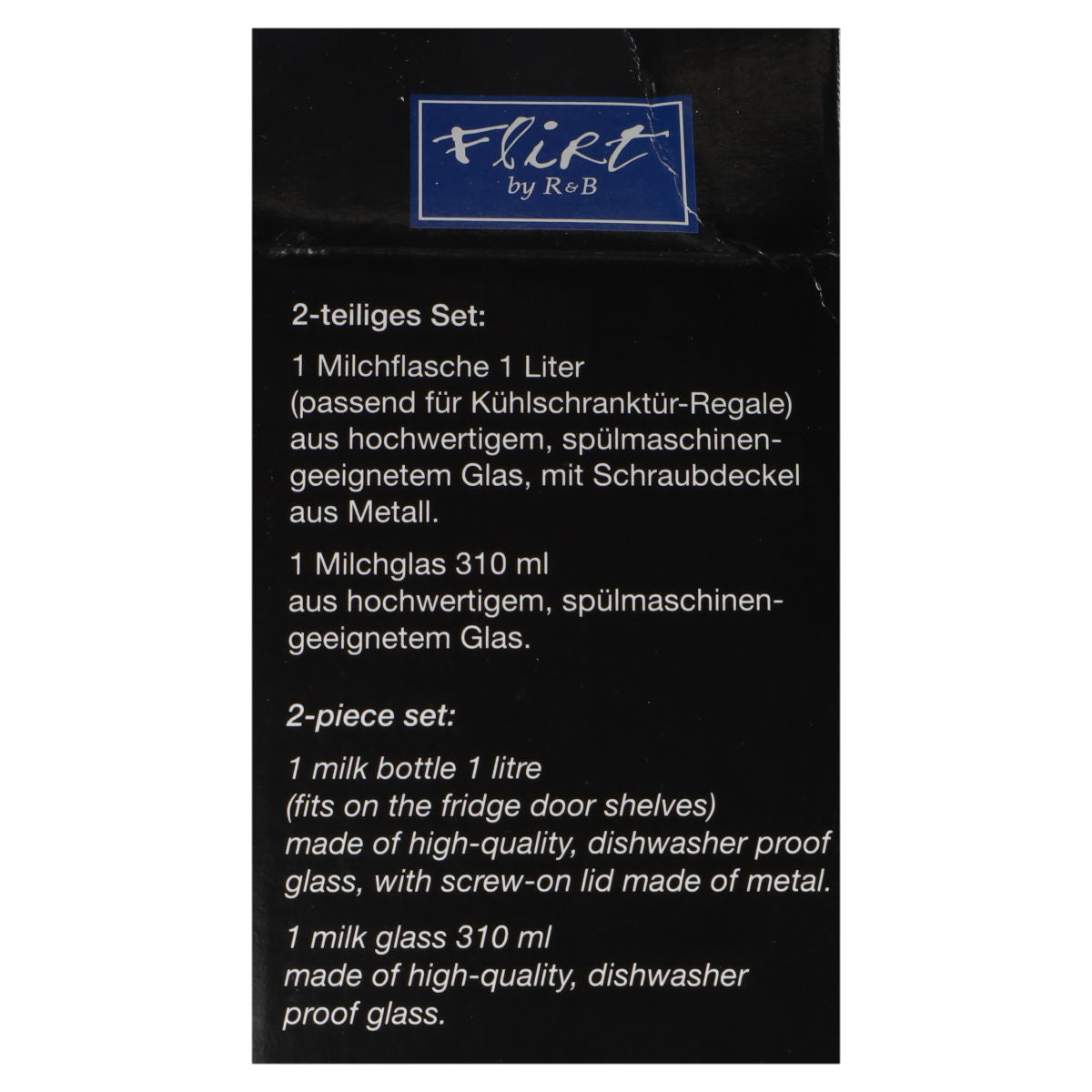 Milch-Set 2 tlg. Natural Milk in OVP