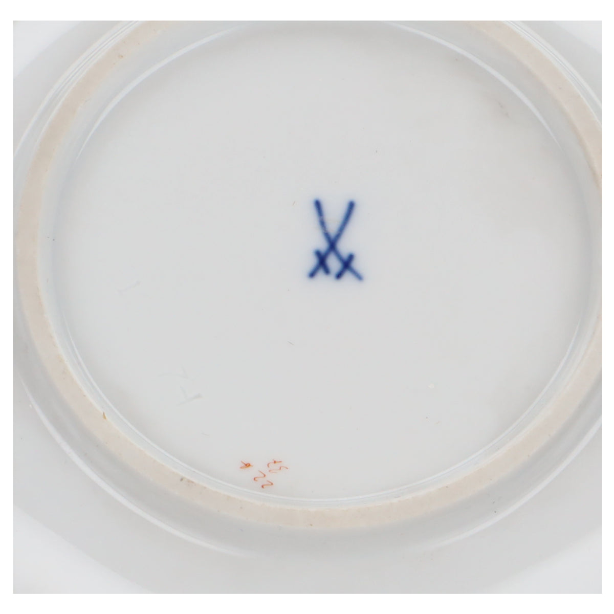 Untertasse für Mokka Espresso Motiv Narzisse Gelb