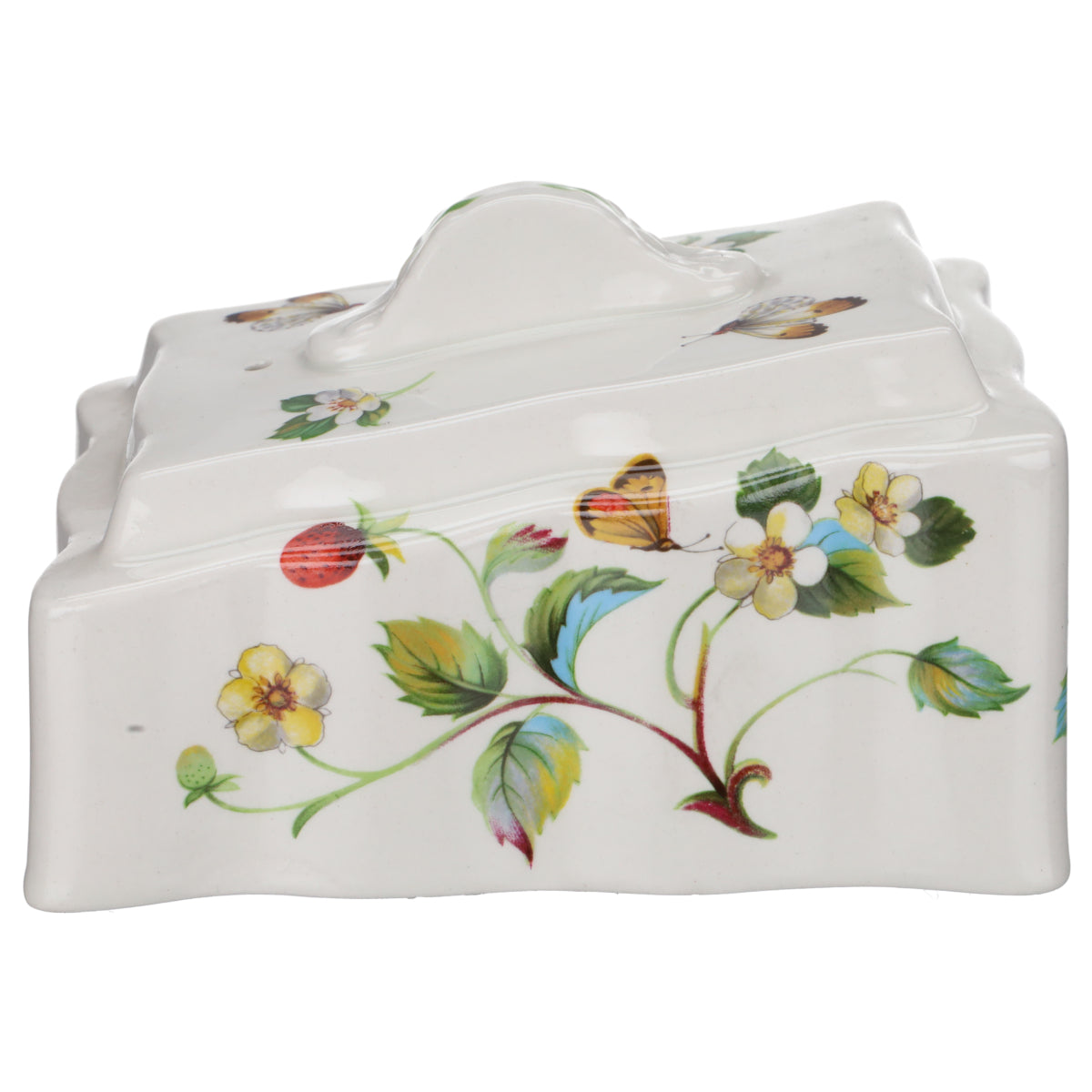 Oberteil Butterdose eckig