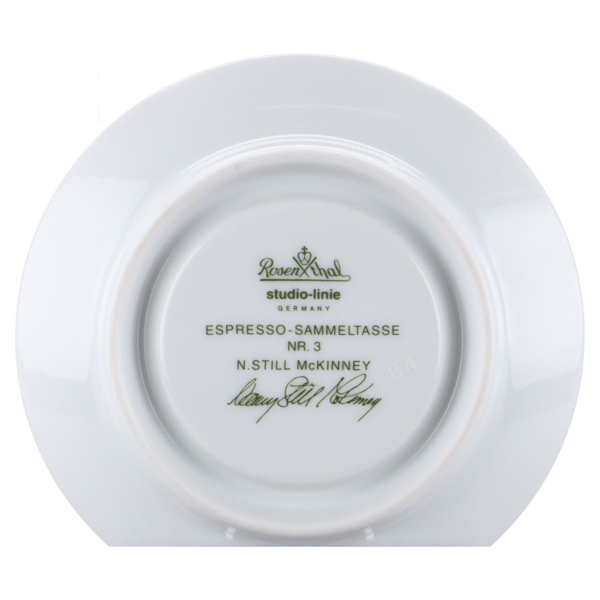Mokkatasse mit Untere Nr. 3