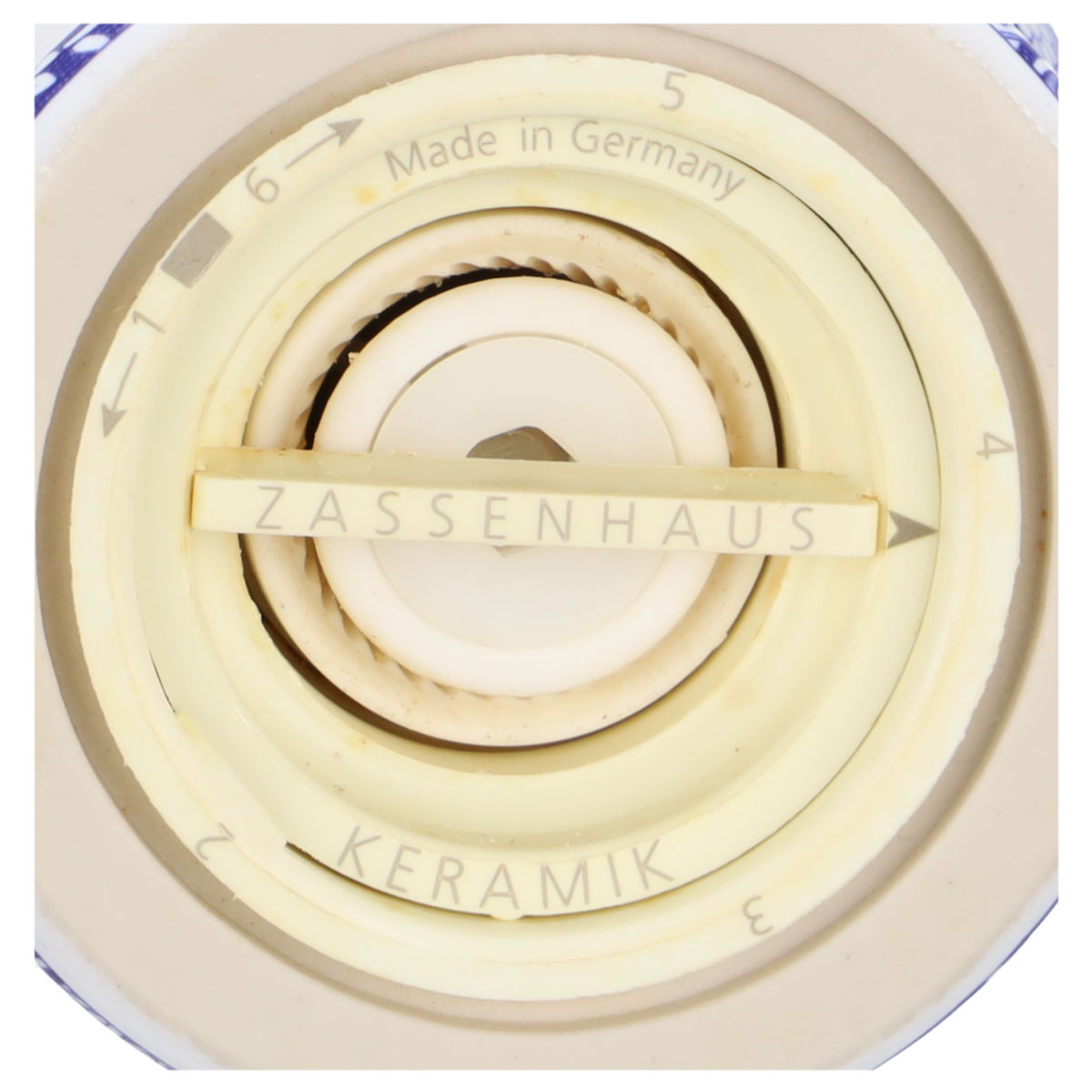 Salzstreuer Zassenhaus Keramikmahlwerk