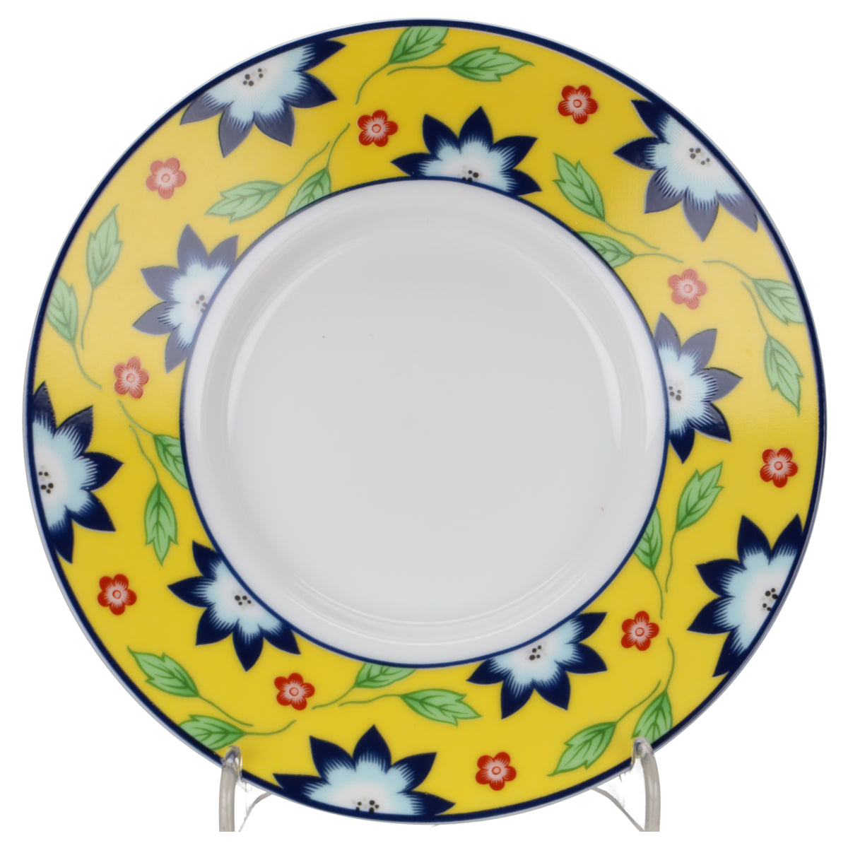 Untertasse für Tee gelb