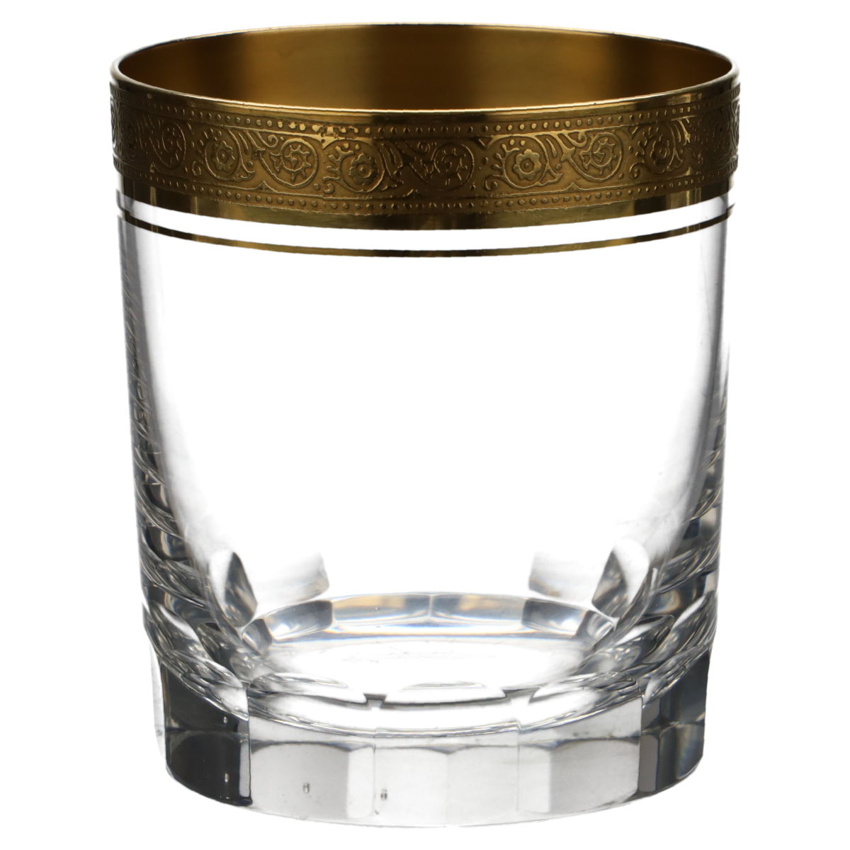 Whiskyglas mit Schliff