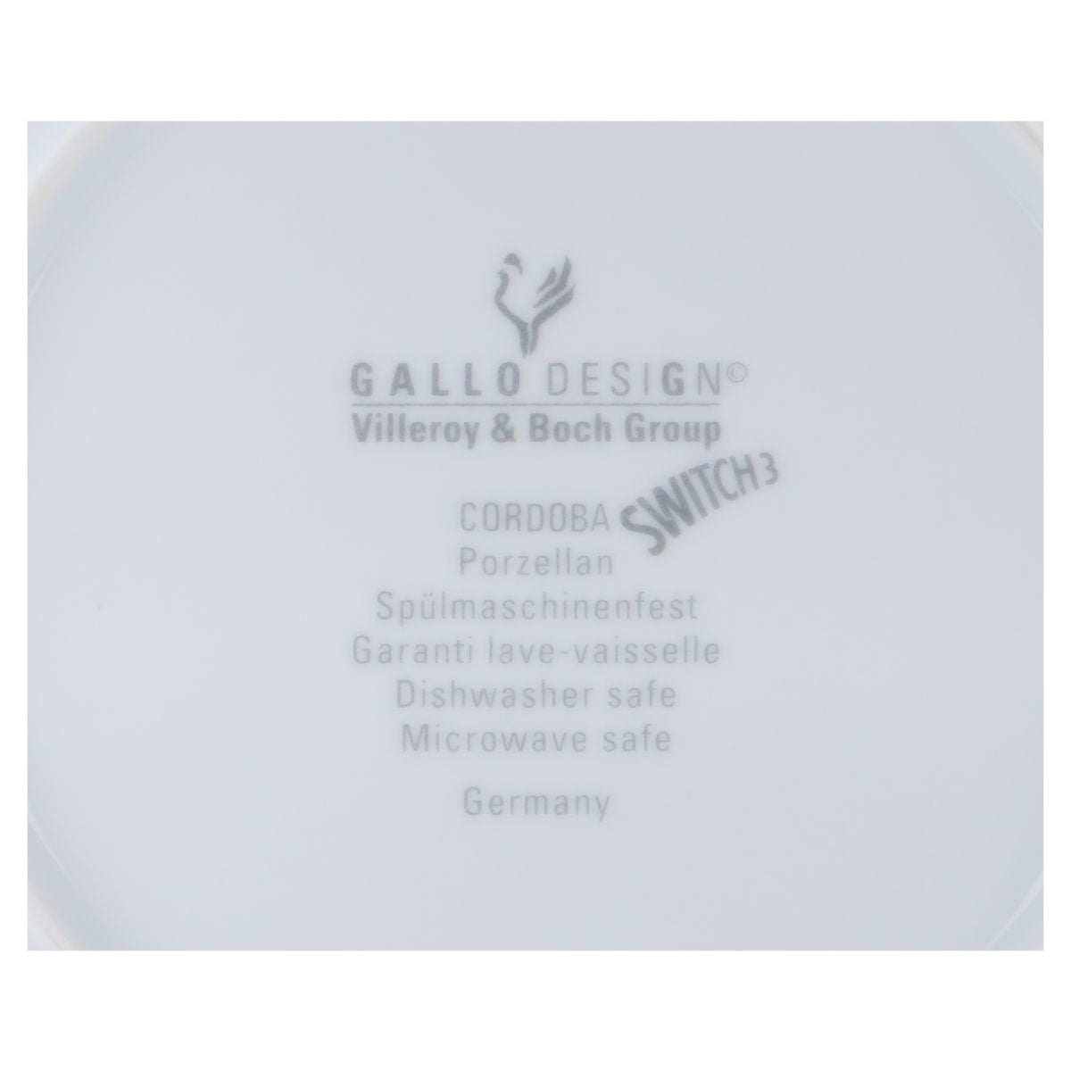 Platzteller Vogelmotiv