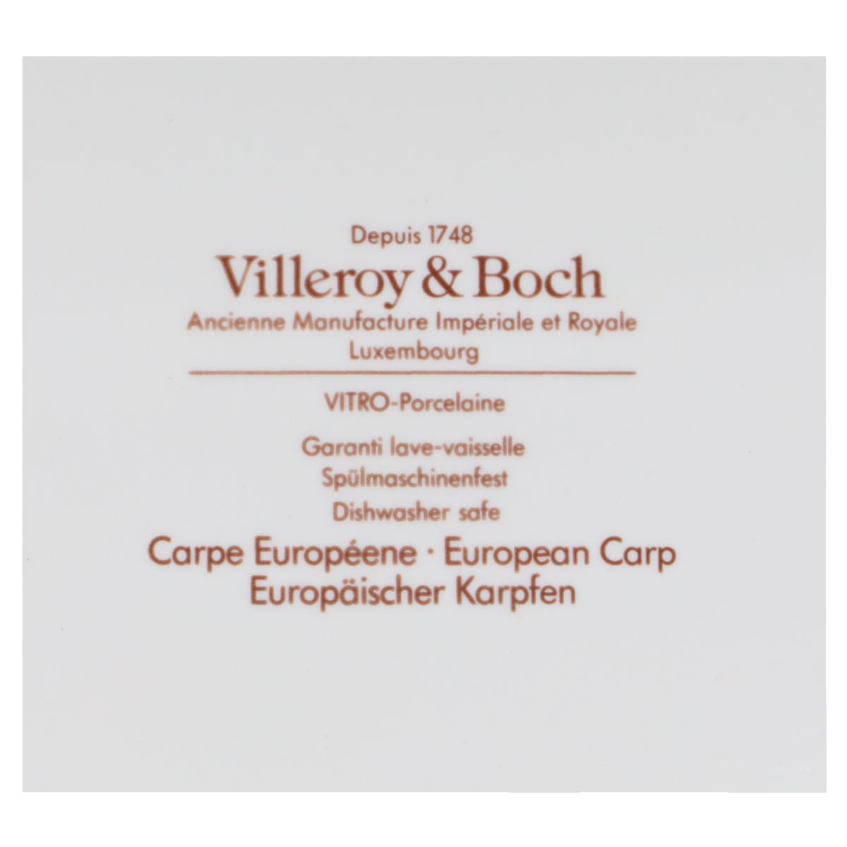 Fischplatte groß - Karpfen -