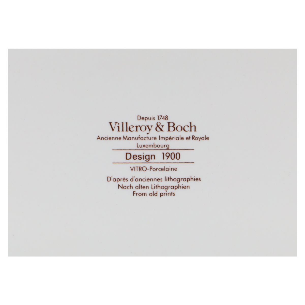 Speiseteller Nr. 3 - Coilette j'après-midi