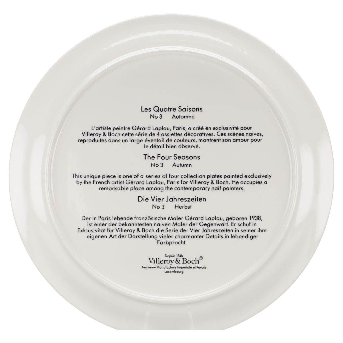 Wandteller No.3 Herbst