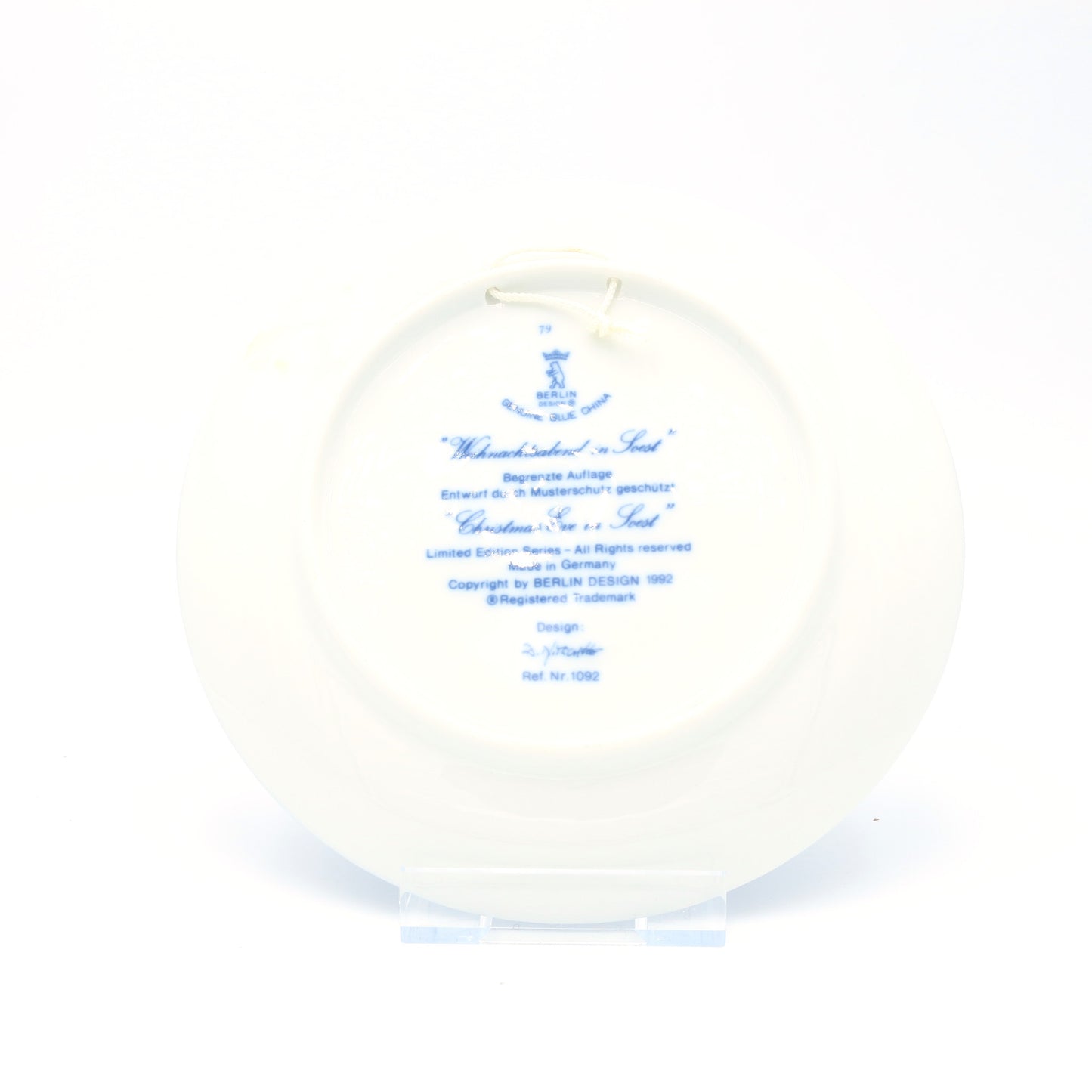 Weihnachten in Soest 1992