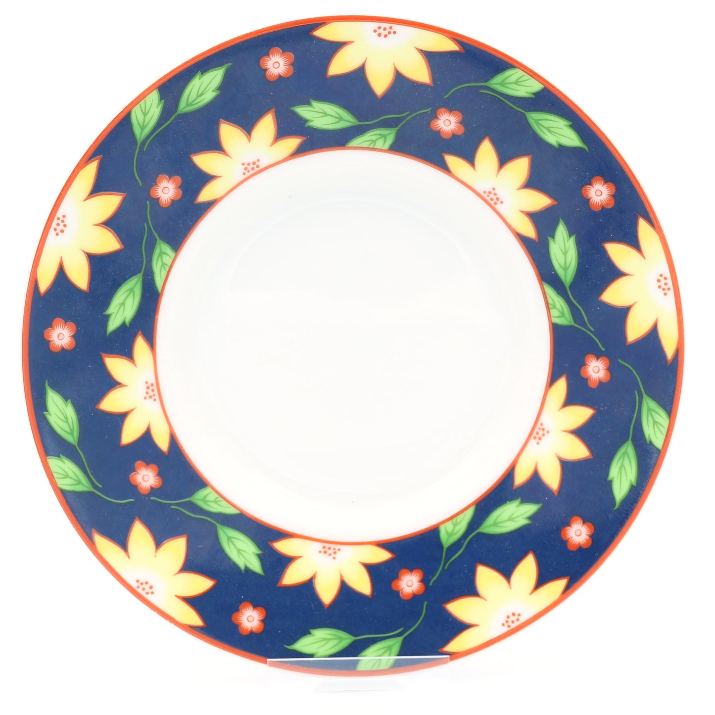 Untertasse für Tee blau