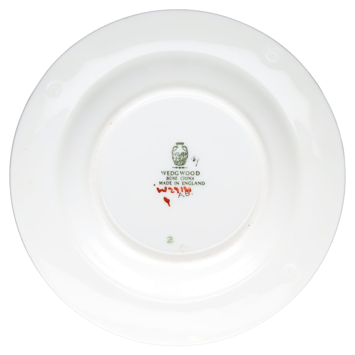 Aschenbecher klein mit Innendekor Wedgwood Florentine Turquoise W2714