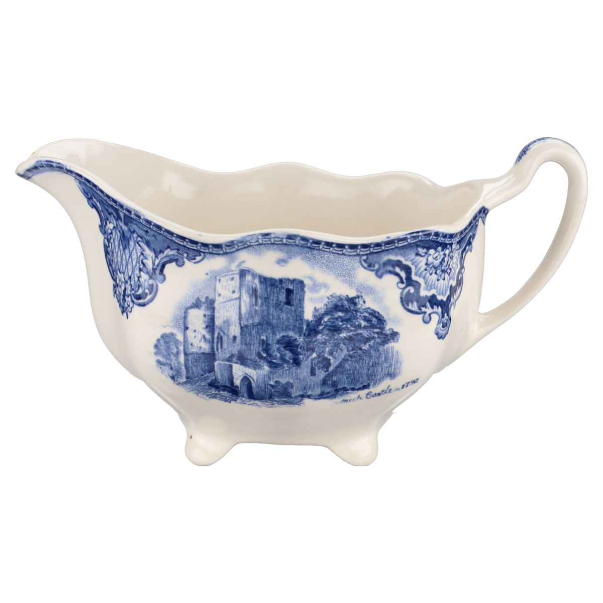 Sauciere ohne Teller bauchig