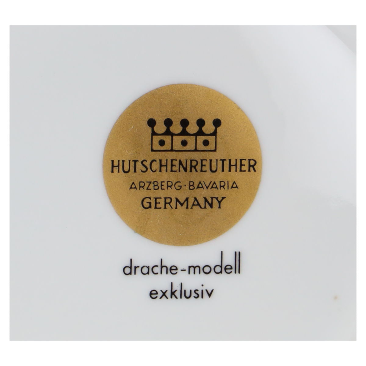Dessertschale Hutschenreuther Drache - Exklusiv Kardinal - rot