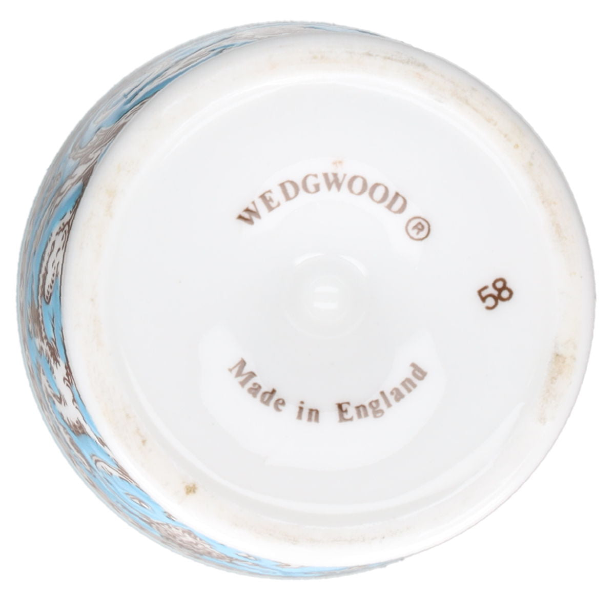 Eierbecher auf Fuß Wedgwood Florentine Turquoise W2714