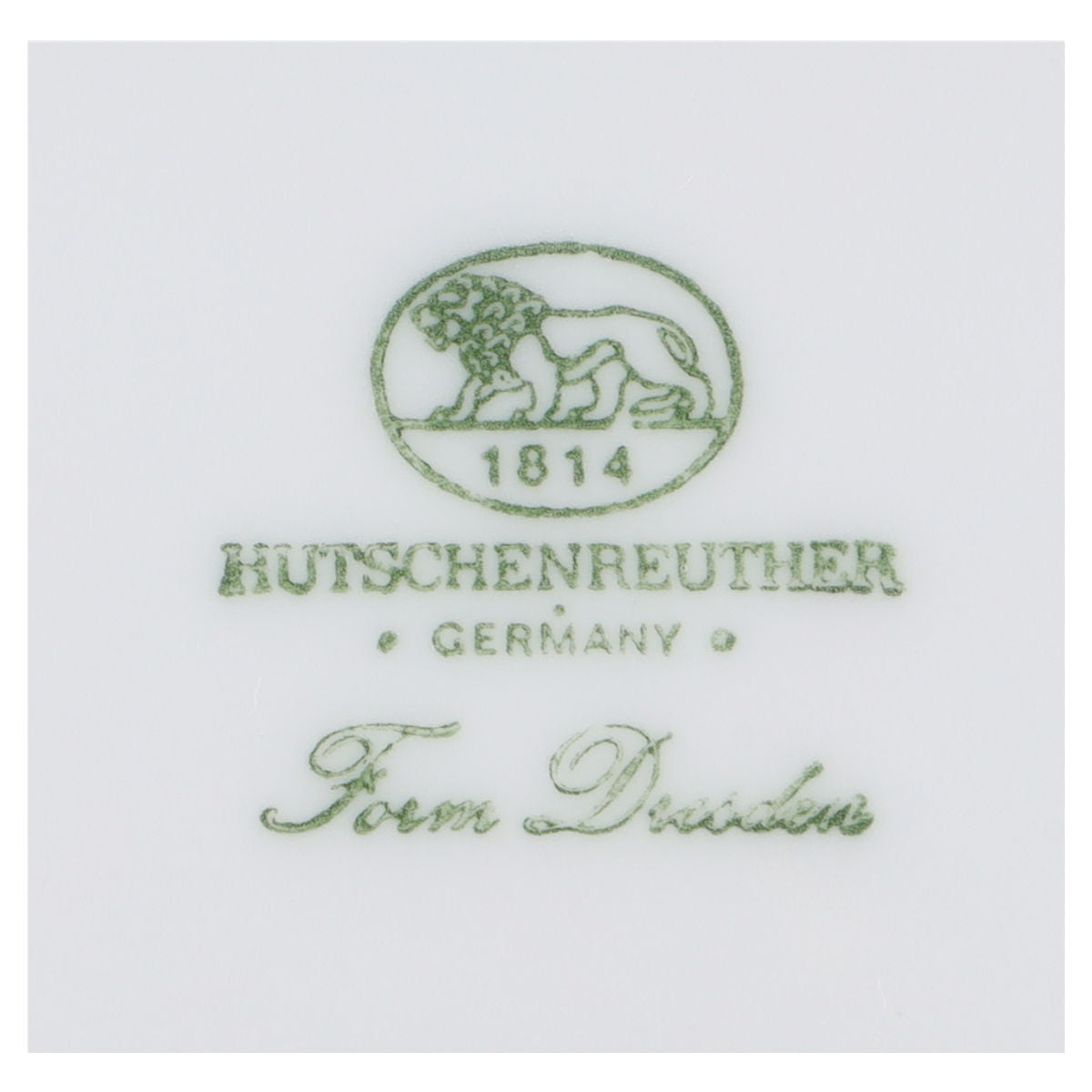 einteilige Sauciere mit Teller Hutschenreuther Dresden Pergola