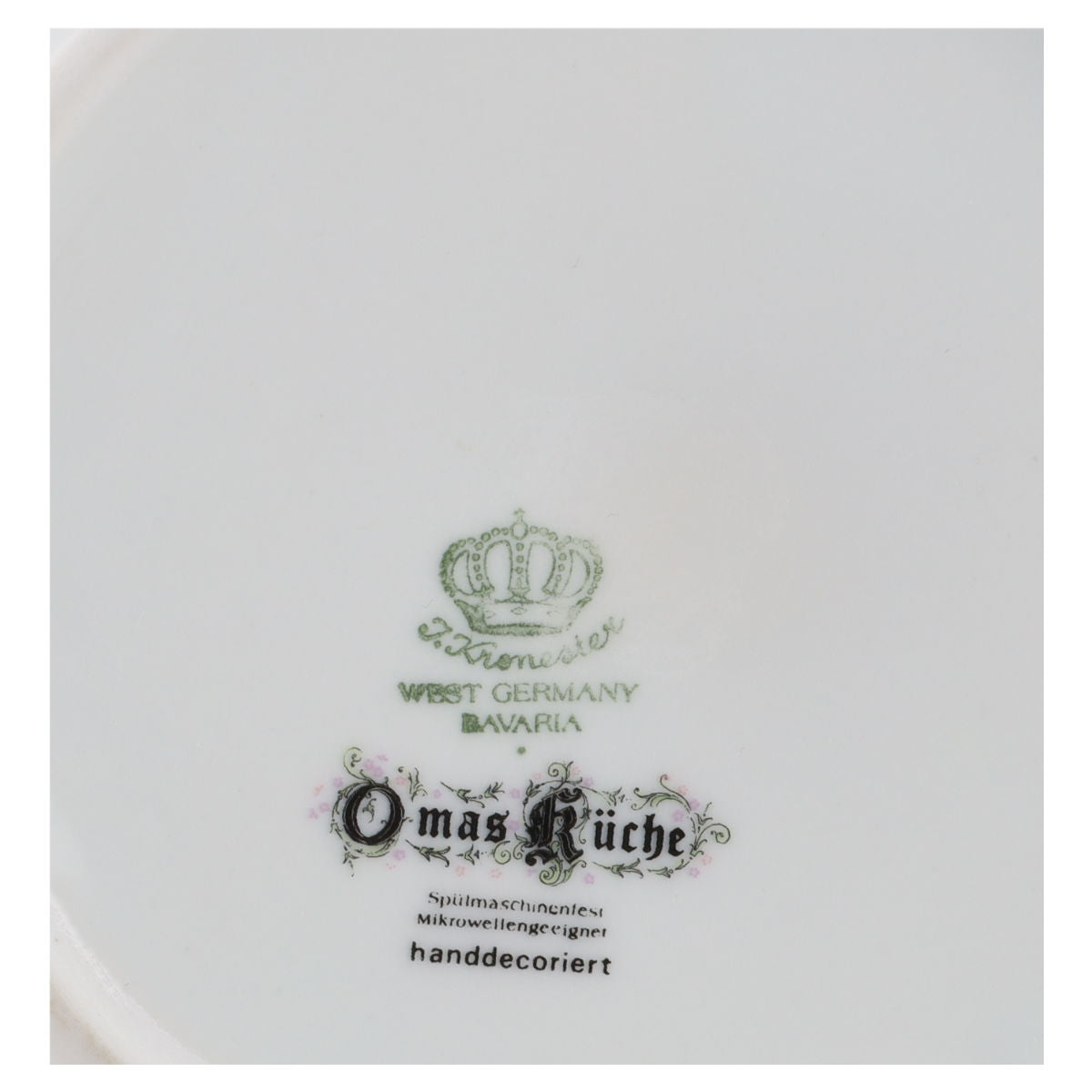 Kaffeekanne Kronester Bavaria Anno Dazumal Guten Appetit schwarz