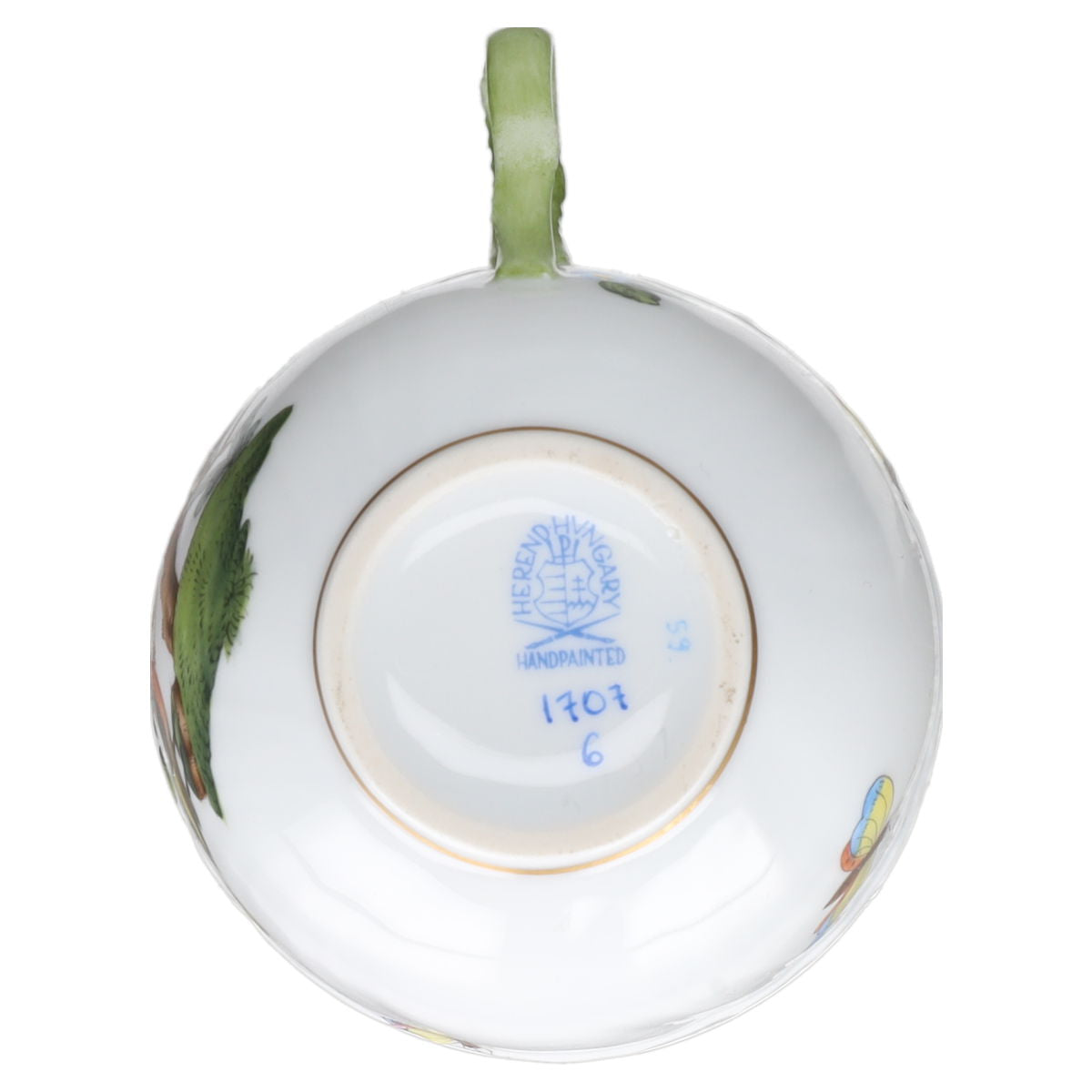 Kaffeetasse klein Modell 1707 Motiv D Herend Ungarn Rothschild