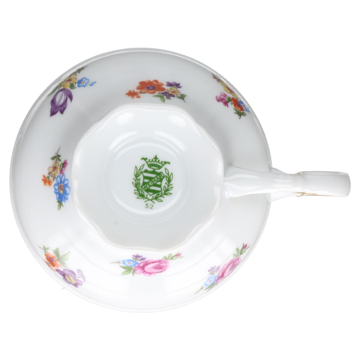 Kaffeetasse Weimar Porzellan Katharina Streublumen-Bouquet