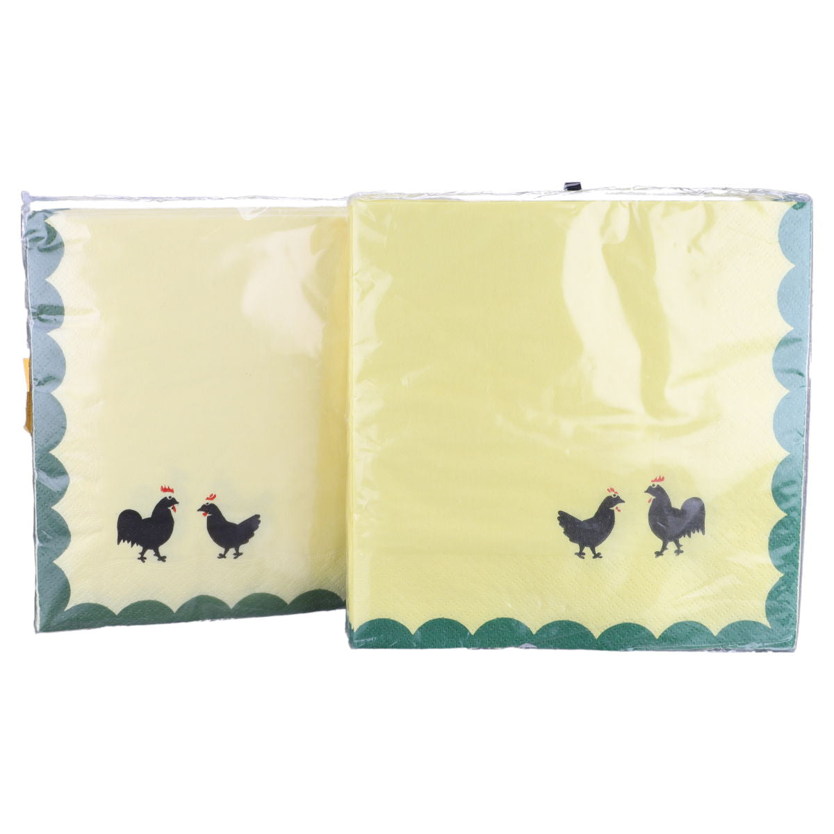 Papier-Servietten in OVP Zeller Keramik Hahn & Henne