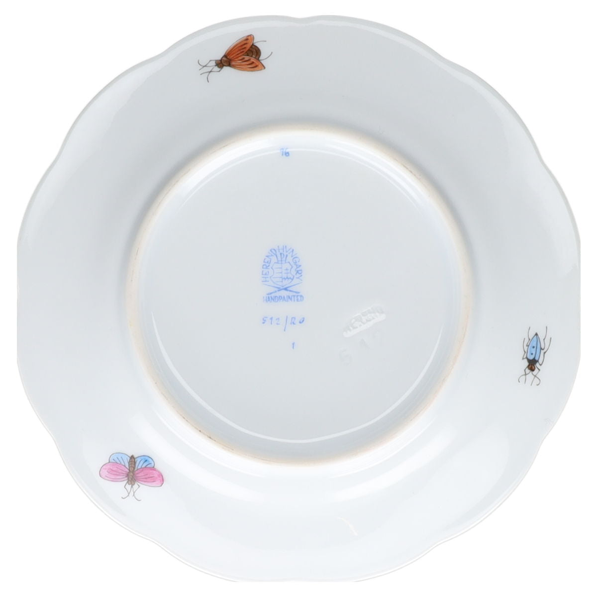 Pralinenteller Modell 512 Typ VIII Herend Ungarn Form Osier Rothschild