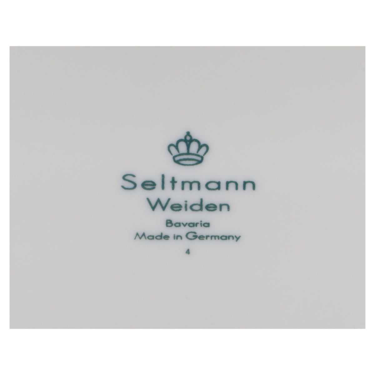 Salatschale flach Seltmann Weiden Marie Luise Streublume mit blauem Rand