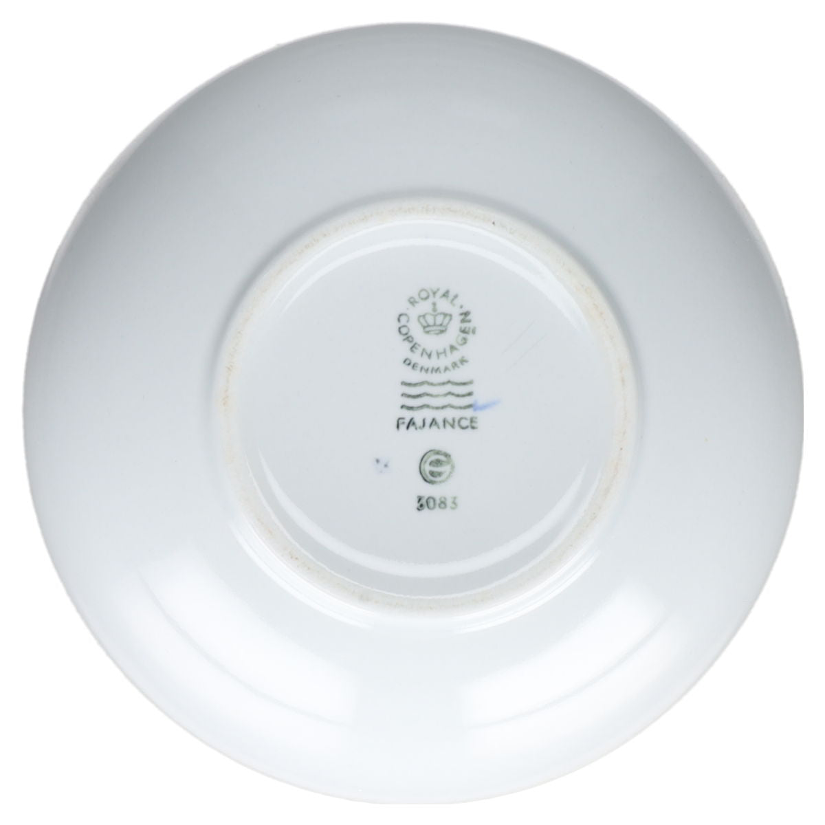 Salatschale Modell 3083 Royal Copenhagen Blueline Blaukant II.Wahl