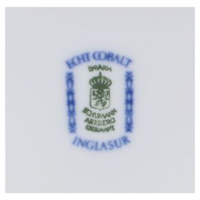 Schüssel groß Schumann/Arzberg Dresden Gotland Indisch Blau Echt Cobalt