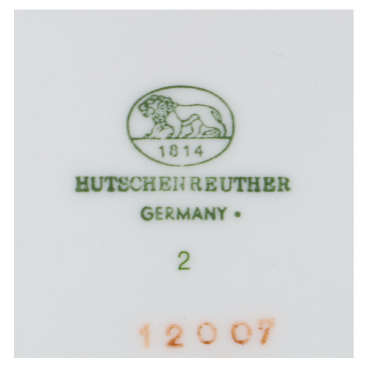 Schüssel klein Hutschenreuther Racine Fontaine Bleu