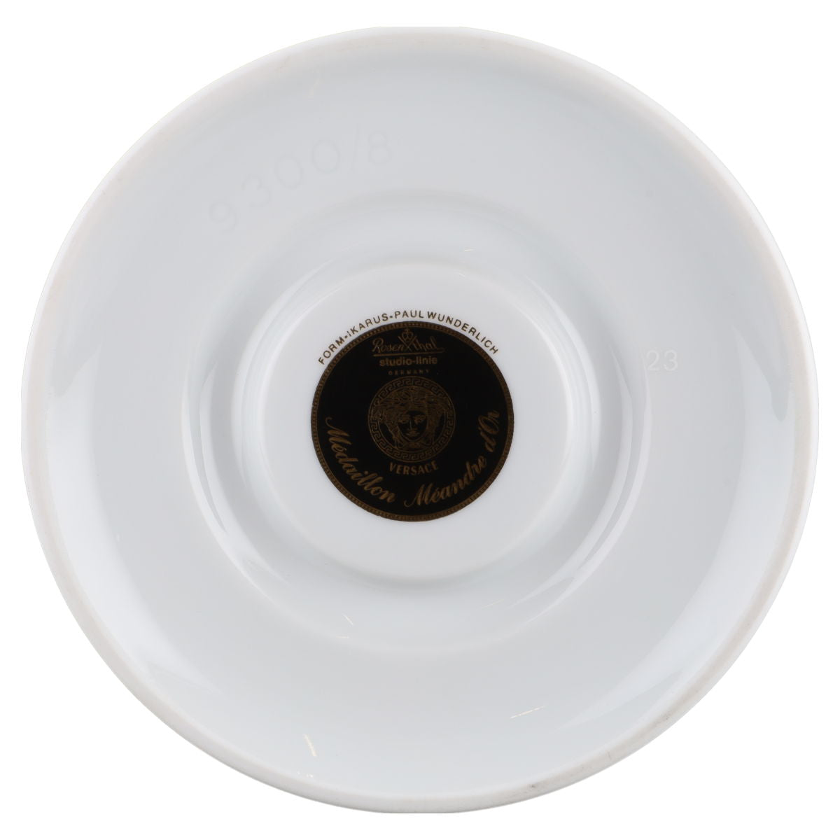 Stövchen einteilig Rosenthal Versace Medaillon Meandre D'or