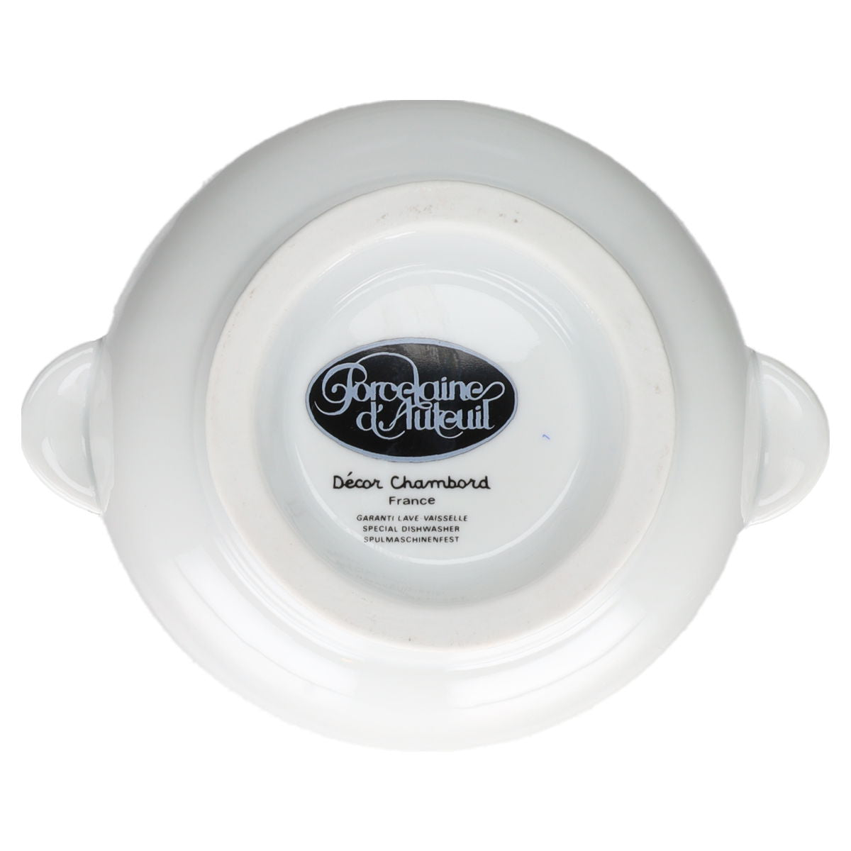 Suppentasse "Le Lapin et le Serpolet" Porcelaine d´Auteuil Chambord