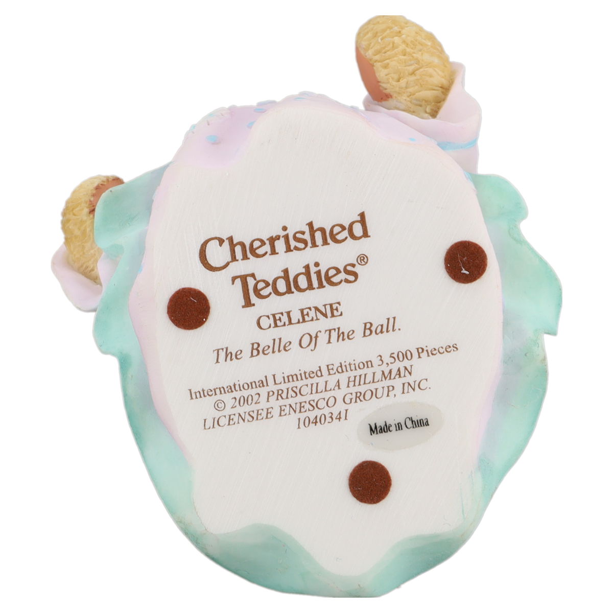 Teddy 104034I Celene "The Belle Of The Ball." Girl/Princess Figurine Enesco Cherished Teddies mit OVP