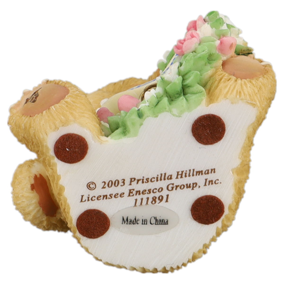 Teddy 111891 "September" Sparkling Hearts September Mini Figurine Enesco Cherished Teddies mit OVP