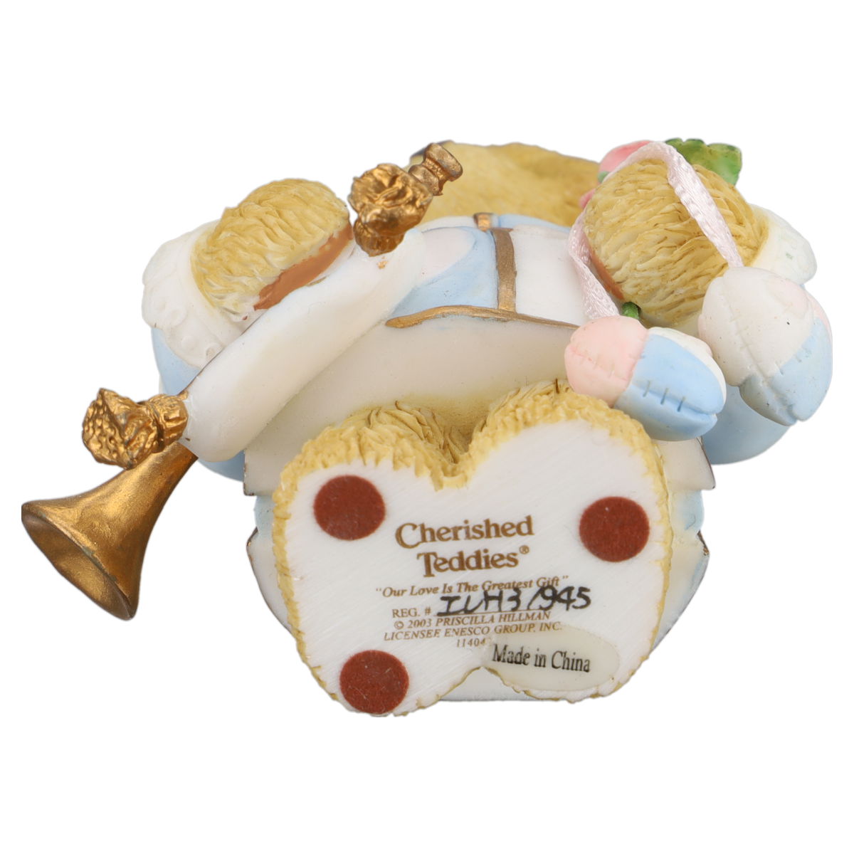 Teddy 114042 "Our Love Is The Greatest Gift" Enesco Cherished Teddies mit OVP