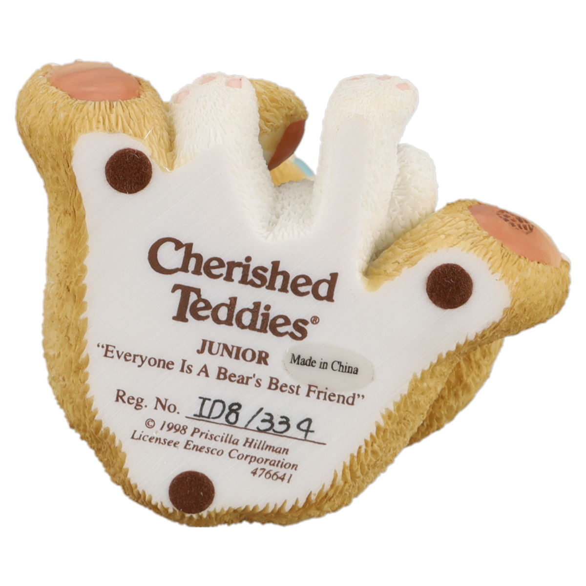 Teddy 476641 Junior "Everyone Is A Bear's Best Friend" Enesco Cherished Teddies mit OVP