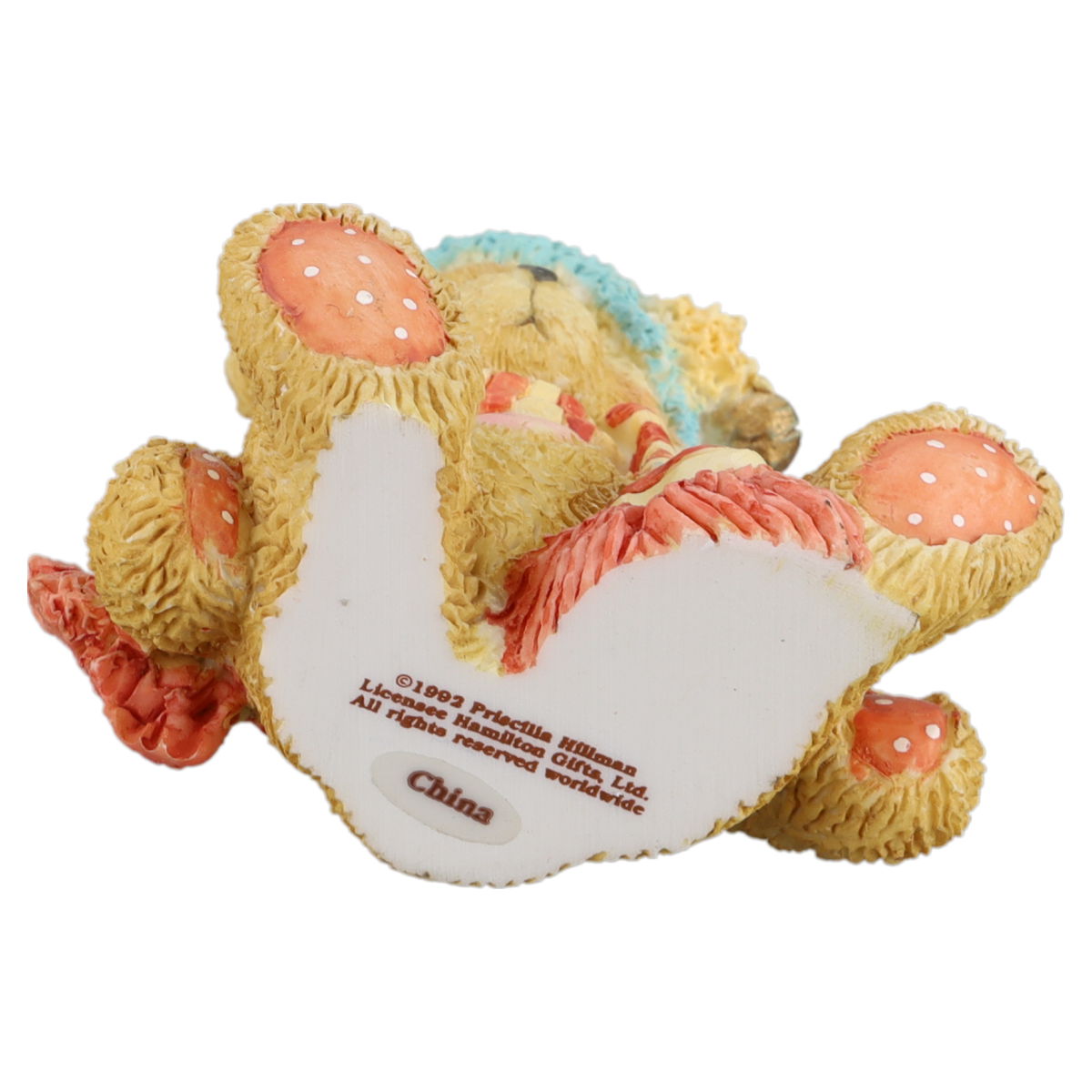 Teddy 951226 "Bear With Holly On Hat" Hanging Ornament Enesco Cherished Teddies mit OVP