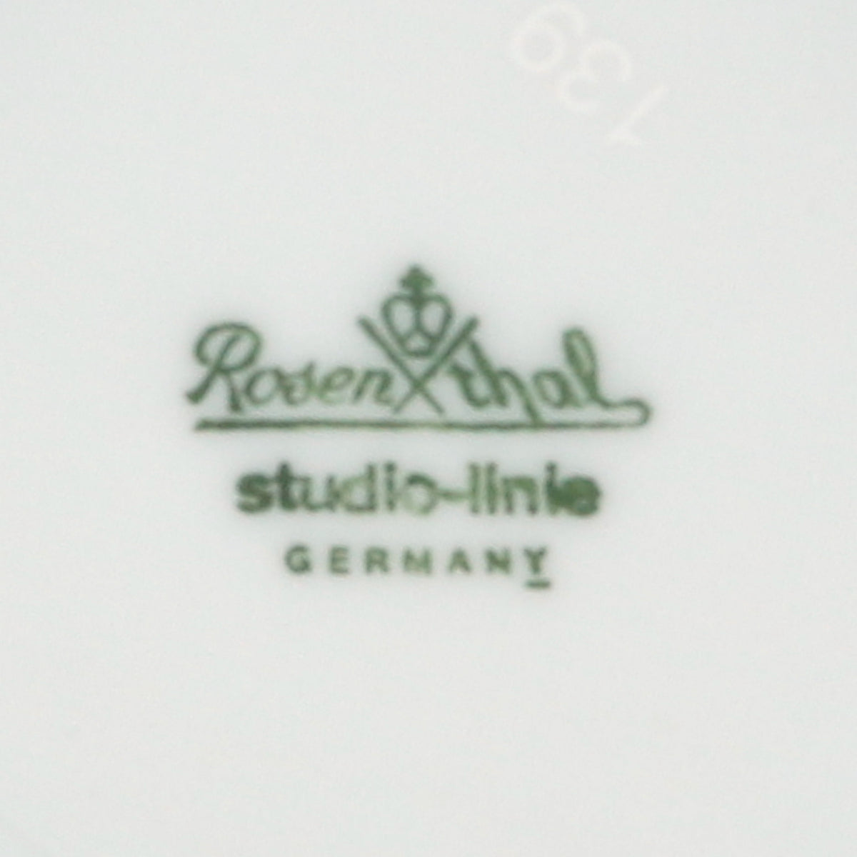 Untertasse für Kaffee II. Wahl Rosenthal Cupola Strada
