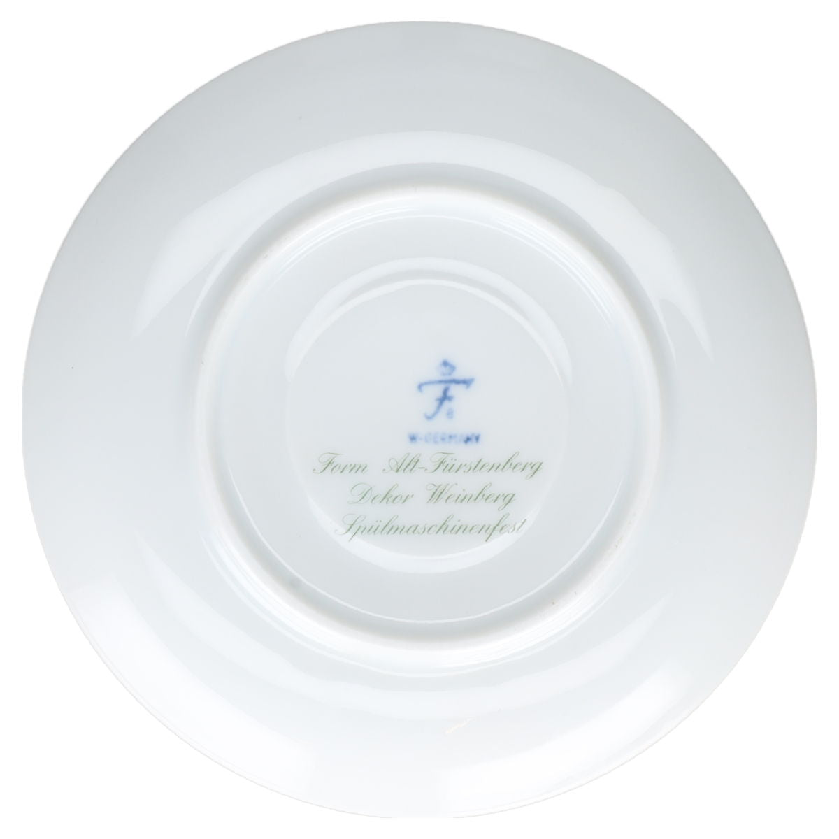 Untertasse für Tee Fürstenberg Alt Fürstenberg Weinberg