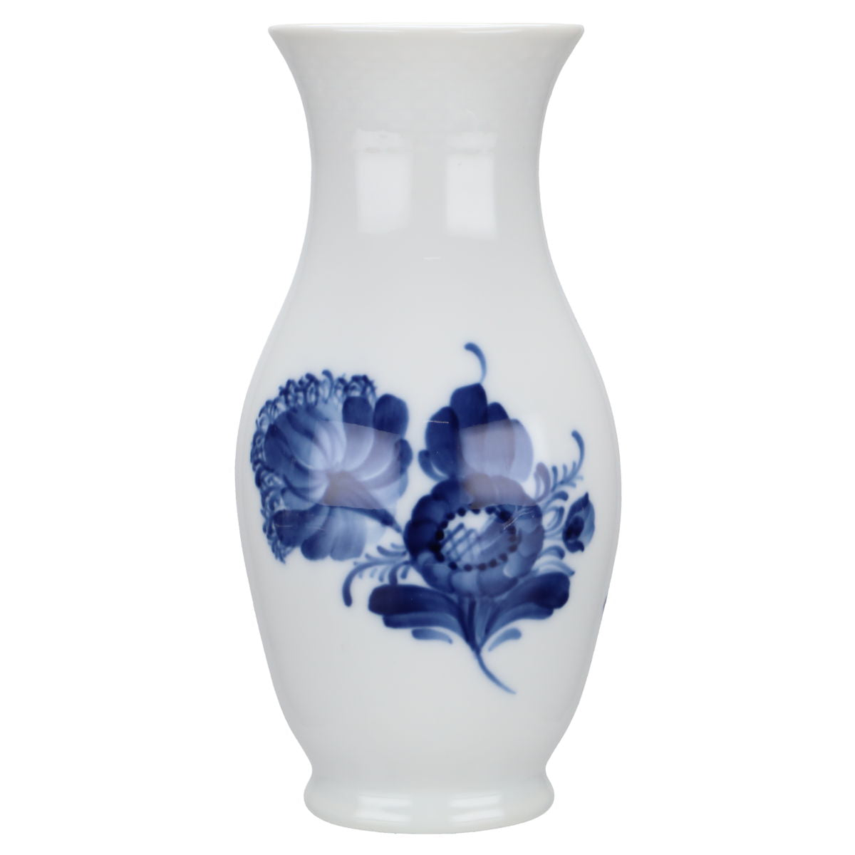Vase Modell 8263 - Royal Copenhagen Blaue Blume glatt I. Wahl