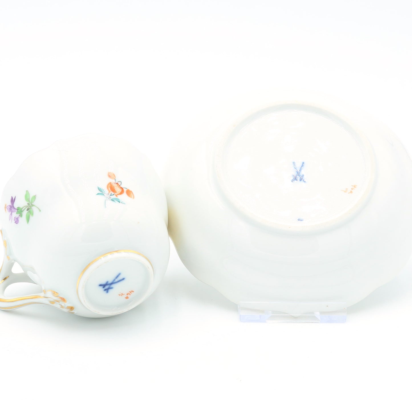 Mokkatasse mit Untere Sommerblume Orange