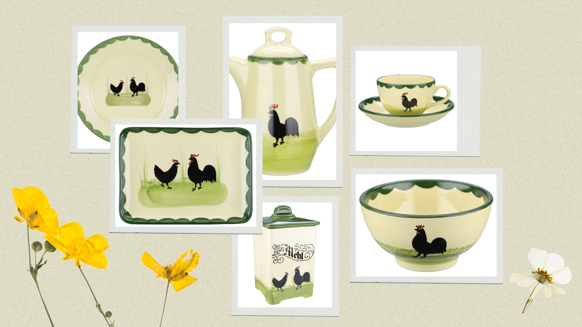 Hahn & Henne - der weltbekannte Klassiker von Zeller Keramik