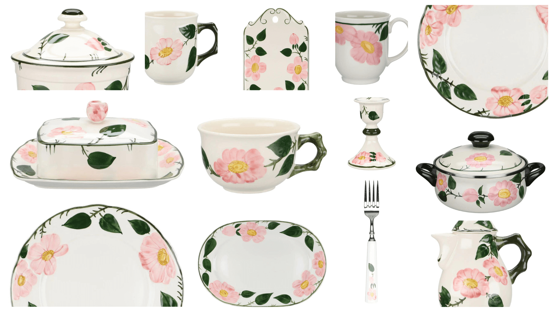 Villeroy & Boch Wildrose - die ungezähmte Schönheit der Natur auf dem Esstisch