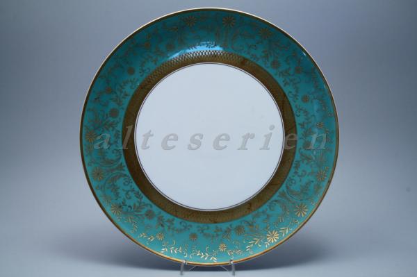 Rosenthal - Aida - goldene Blumenranke mit grün