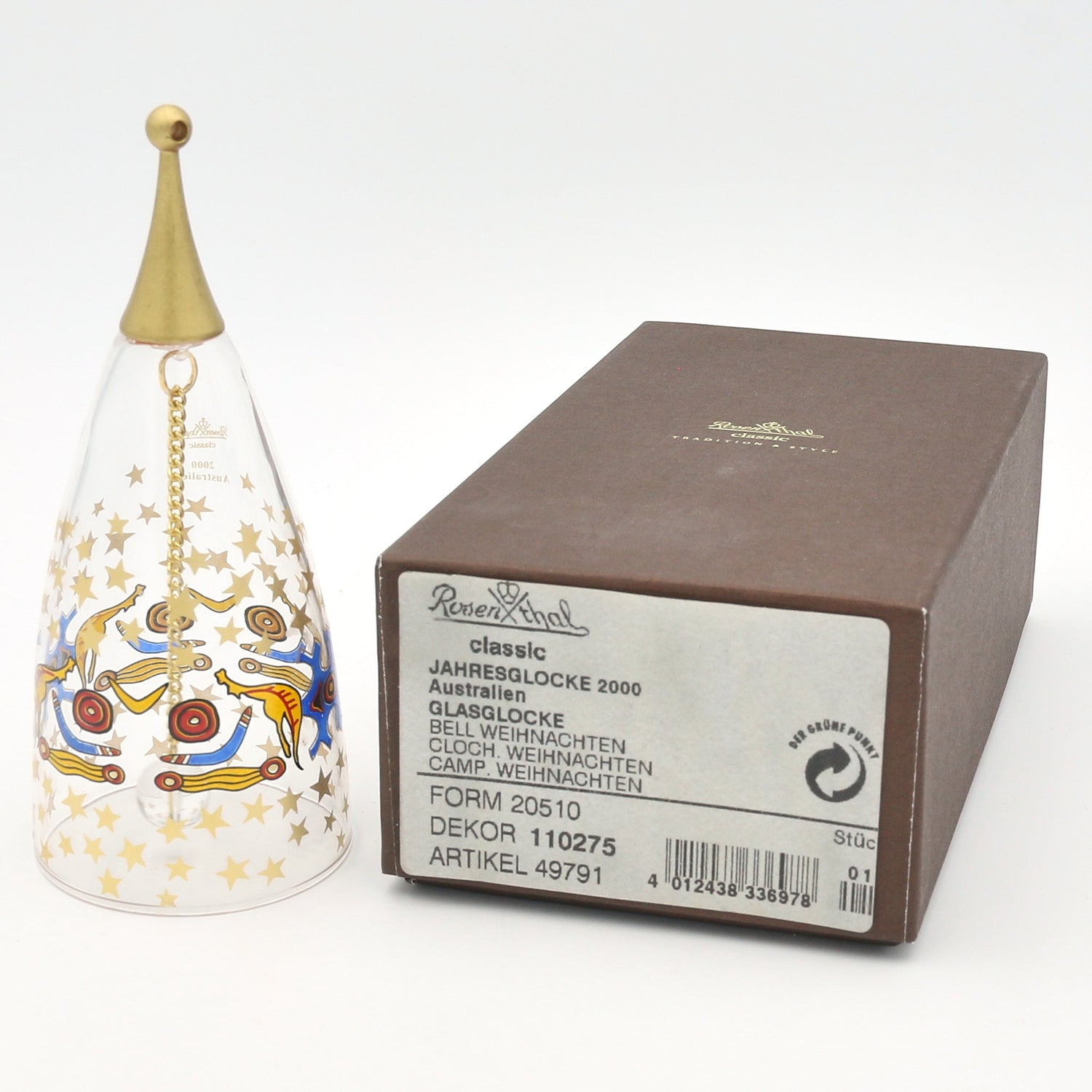 Rosenthal - Deko - Artikel - Jahresglocken mit OVP